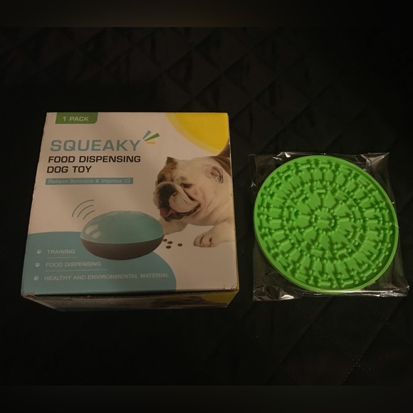 Treat/Food Dispensing Dog Toy & LickMat Bundle - Picture 7 of 16